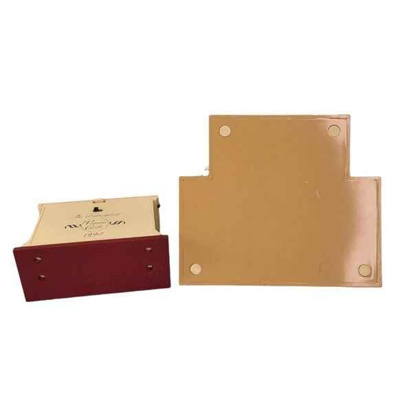 Hallmark 1993‎ Bearinger Flickering Fireplace Working Lit Tabletop Display Vtg - Picture 6 of 11